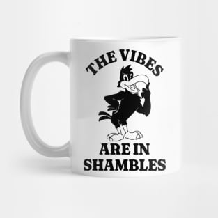 The Vibes Are In Shambles Shirt, Funny Meme Shirt, Oddly Specific Shirt, Cartoon Meme Shirt, Funny Y2K Tshirt, Funny Gift, Parody Shirt Mug